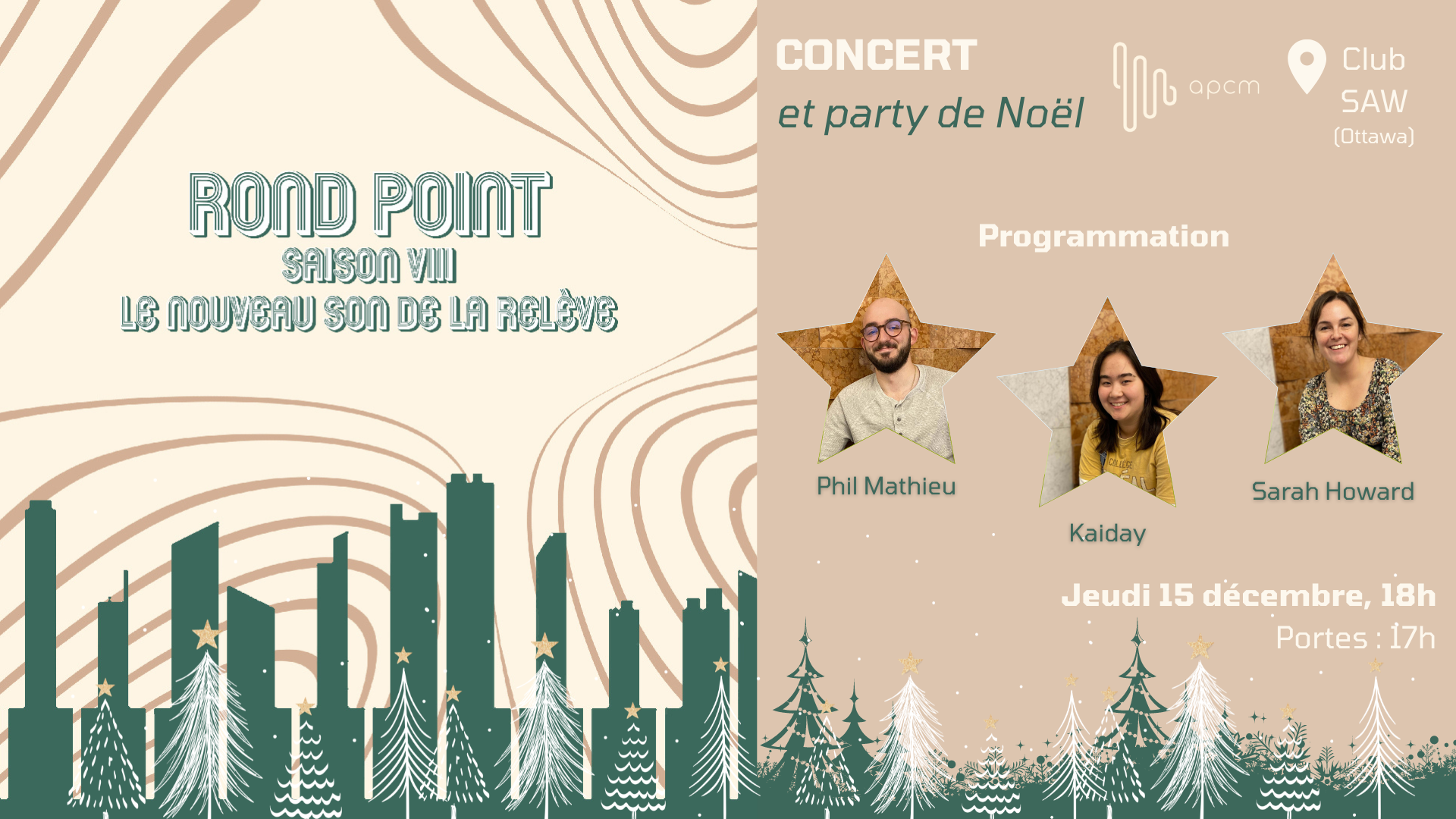 Invitation au concert Rond Point VIII